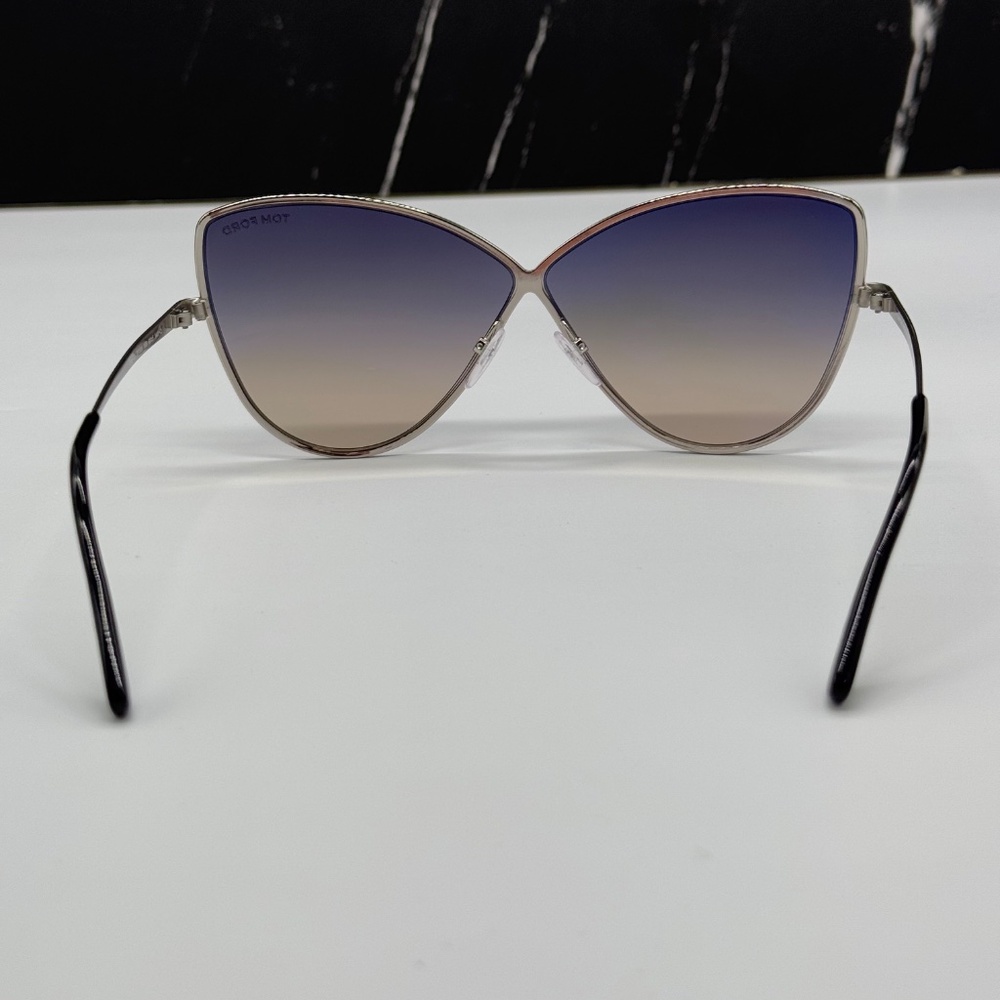 NEW TOM FORD TF569 16B WOMEN BUTTERFLY SUNGLASSES TOM FORD ELISE-02 FT0569/S 16B - Picture 6 of 11